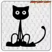Decorative Cat Sticker | Vintage Sticker Factory