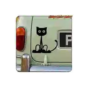 Decorative Cat Sticker | Vintage Sticker Factory