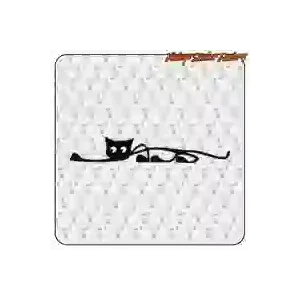Decorative cat sticker | Vintage Sticker Factory