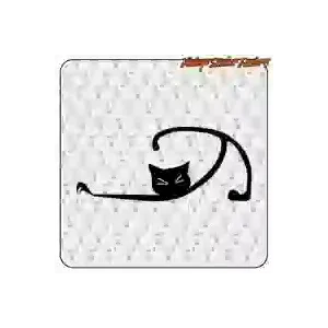 Autocollant de chat en vinyle décoratif