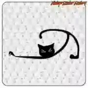 Autocollant de chat en vinyle décoratif