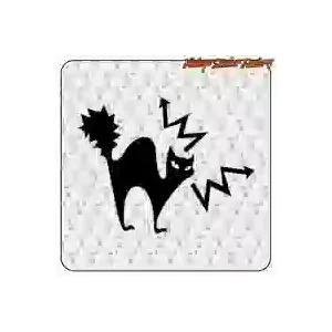 Autocollant CHAT décoratif | Vintage Sticker Factory