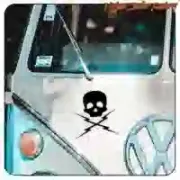 DEATH PROOF -2 STICKER. BUY VINYL STICKERS.