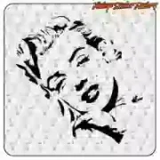 MARILYN PIN UP STICKER. BUY VINYL STICKERS.