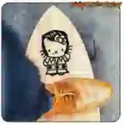Pegatina Kitty Elvis de vinilo | Vintage Sticker Factory