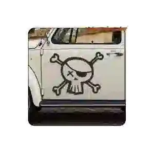 Skull Tattoo Sticker | Skull Vinyl