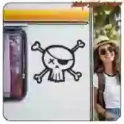 Skull Tattoo Sticker | Skull Vinyl