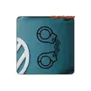 Sticker « Menottes » Custom Culture | Tattoo