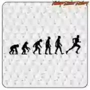 Evolution Running Aufkleber | Dekorvinyl