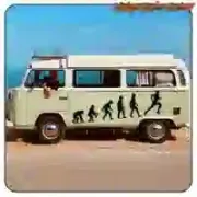 Evolution Running Sticker | Decorative Vinyl
