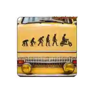 AUTOCOLLANT EVOLUTION VESPA. ACHETEZ DES AUTOCOLLANTS EN VINYLE.