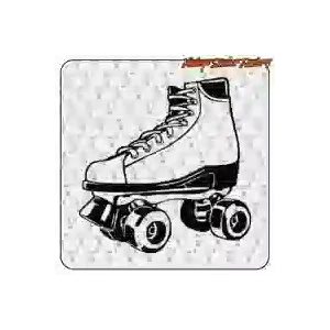 Autocollant de patins à roulettes en plusieurs tailles