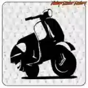 AUTOCOLLANT VESPA RACING -3. ACHETEZ DES AUTOCOLLANTS EN VINYLE.