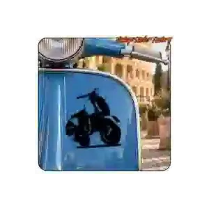 VESPA RACING Aufkleber | Motorrad-Vinyl