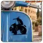 AUTOCOLLANT VESPA RACING -3. ACHETEZ DES AUTOCOLLANTS EN VINYLE.