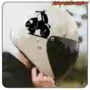 Pegatina VESPA RACING. Comprar pegatinas.