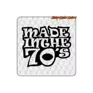 AUTOCOLLANT FAIT DANS LES ANNÉES 70. ACHETEZ DES AUTOCOLLANTS EN VINYLE.
