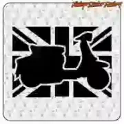 Lambretta Union Jack Sticker | UK Scootering