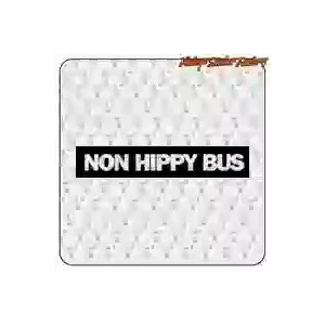 Pegatina NON HIPPY BUS para furgoneta camper