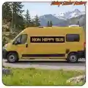 NON HIPPY BUS Aufkleber für den Campervan