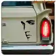Autocollant Elvis « Elvis Has Left the Building »