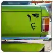 Elvis «Elvis Has Left the Building» Sticker