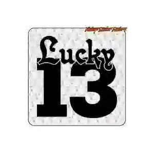 Lucky 13 vinyl sticker | Custom Culture