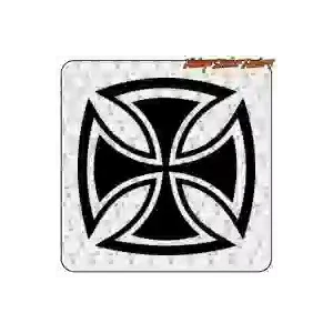 MALTA CROSS -2 AUFKLEBER. KAUFEN SIE VINYLAUFKLEBER.