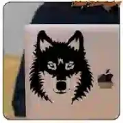 WOLF AUFKLEBER. KAUFEN SIE VINYLAUFKLEBER.