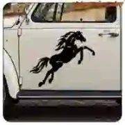 Cut vinyl horse sticker