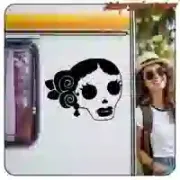 Pegatina Calavera Día de Muertos Custom Culture