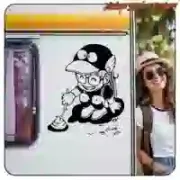 ARALE STICKER. BUY VINYL STICKERS.