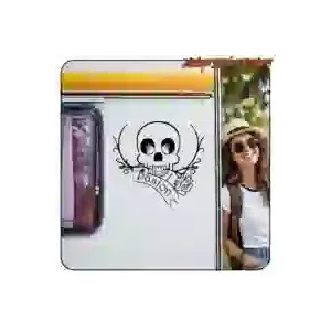 SKULL Totenkopf-Aufkleber Custom Culture