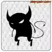 AUTOCOLLANT DIABLE. ACHETEZ DES AUTOCOLLANTS EN VINYLE.