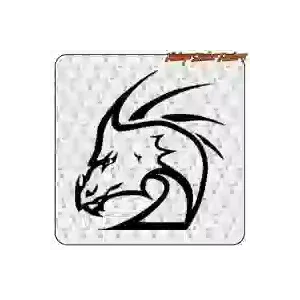Dragon Tattoo and Custom Culture Sticker