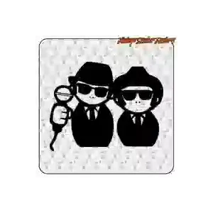 AUTOCOLLANT BLUES BROTHERS. ACHETEZ DES AUTOCOLLANTS EN VINYLE.