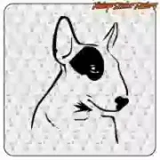 BULL TERRIER 1 AUFKLEBER. KAUFEN SIE VINYLAUFKLEBER.