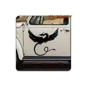 Dragon sticker for motorcycle and helmet