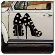 Pegatina Tacones pin-up Custom Culture