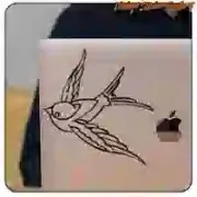 Pegatina Golondrina Old School Custom Culture