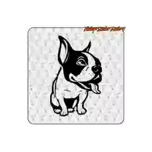 Autocollant Bouledogue Français | Vintage Sticker Factory