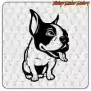 Autocollant Bouledogue Français | Vintage Sticker Factory