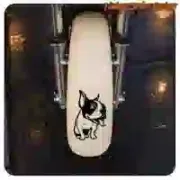 Pegatina de Bulldog Francés | Vintage Sticker Factory