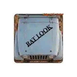 RAT LOOK STICKER. BUY VINYL STICKERS.