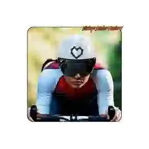 Café Racer Chain Heart Sticker