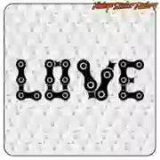 LOVE BIKE cut vinyl sticker