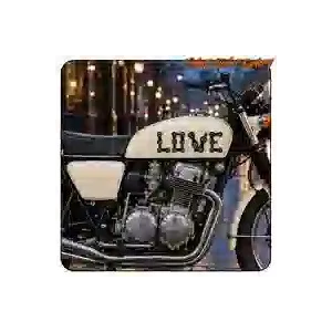 LOVE BIKE cut vinyl sticker