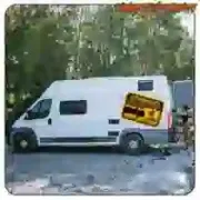 Volkswagen T3 «DON’T MESS WITH MY VAN» Sticker