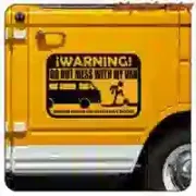 Volkswagen T3 «DON’T MESS WITH MY VAN» Sticker