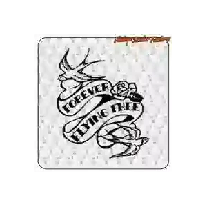 FOREVER FLYING FREE Vinylaufkleber
